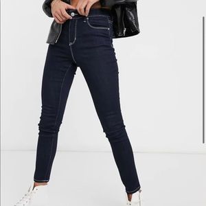 DKNY - high rise skinny jeans